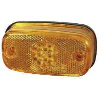 24 Volt LED Amber Side Marker Lamp